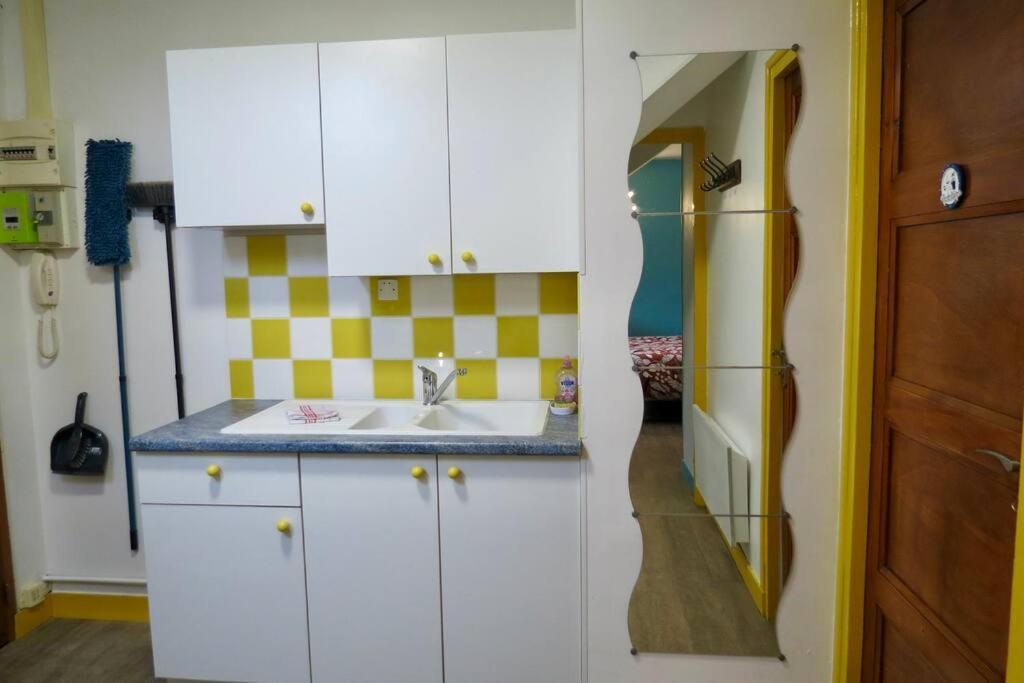 L'Appartement De La Place 索姆河畔圣瓦莱里 外观 照片