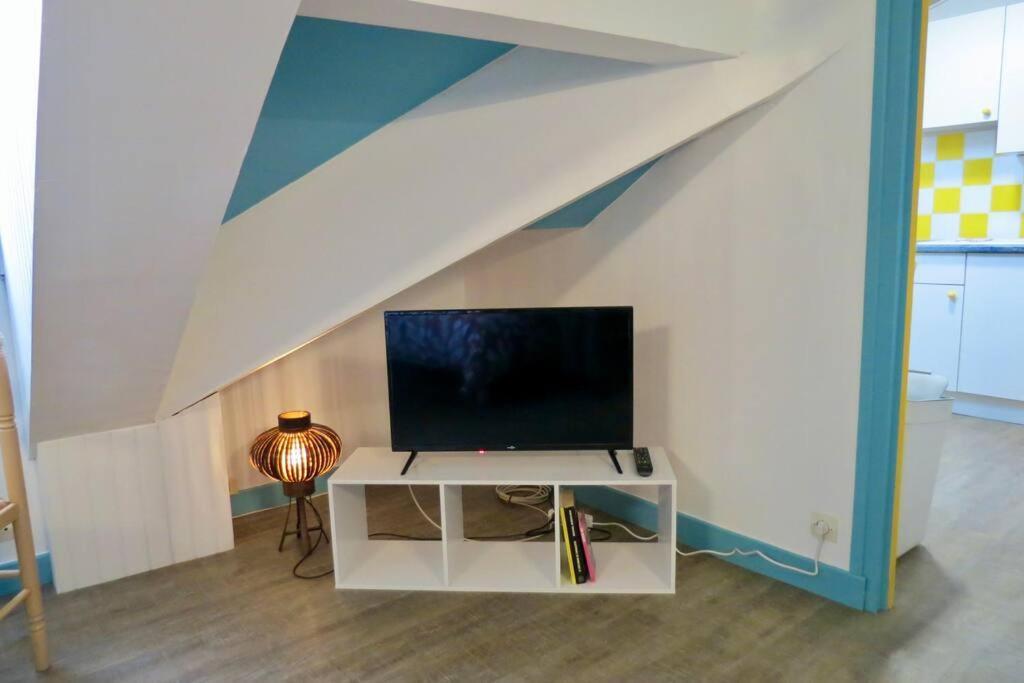 L'Appartement De La Place 索姆河畔圣瓦莱里 外观 照片